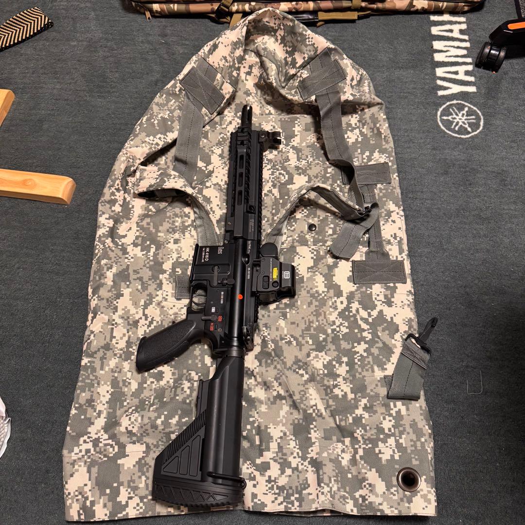 電動ガン 引退品　HK416D カスタムパーツ付き