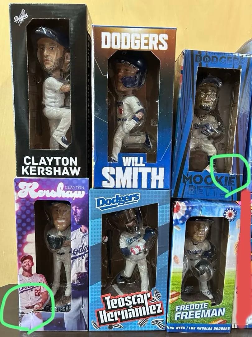 ドジャース 球場配布ボブルヘッド 11点まとめ売り