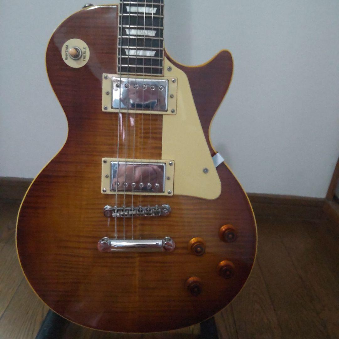 (再度値下げ)チブソン　レスポール　エレキギター　専用ハードケース付き