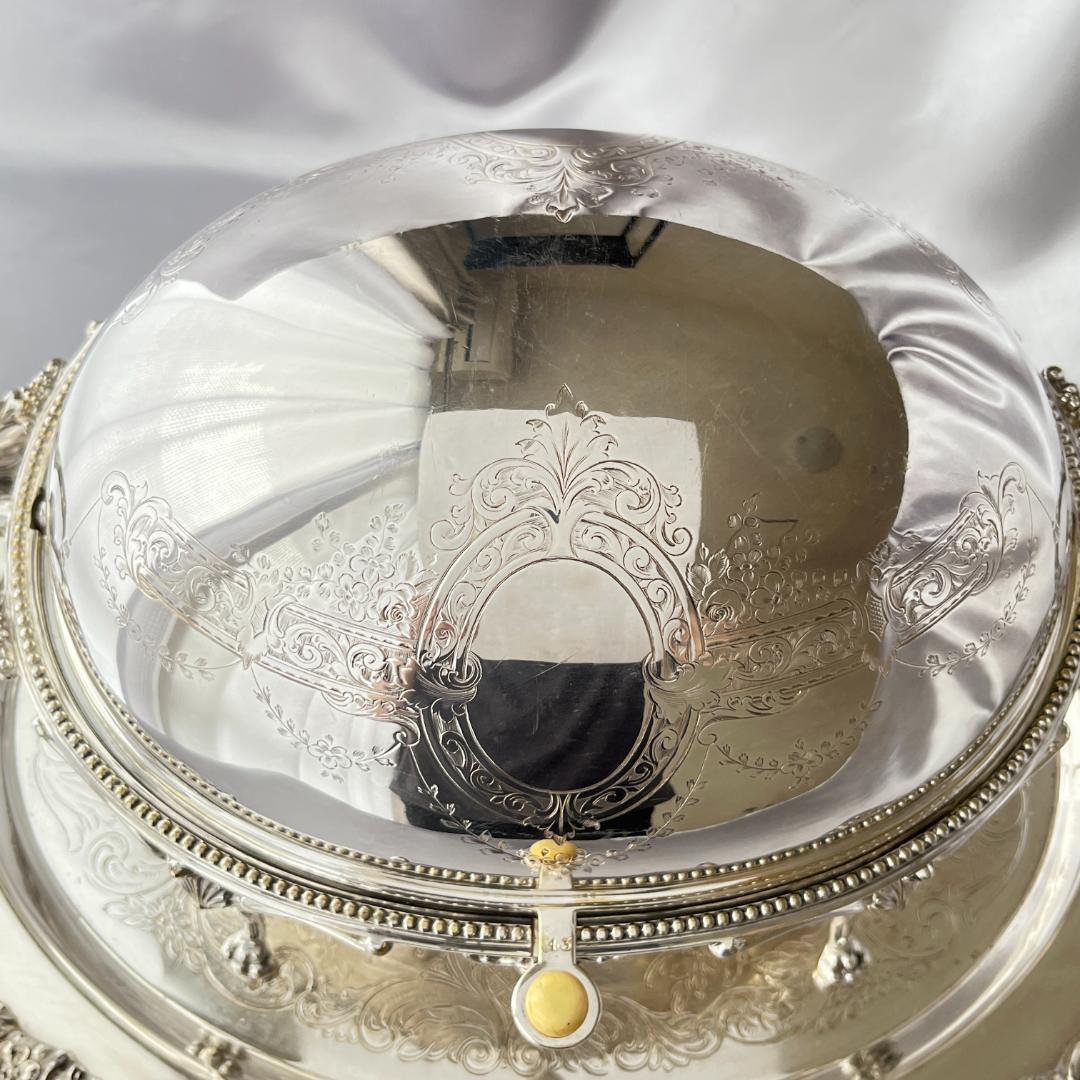 【英国】 ビクトリアン ブレッグファスト / ブッフェサーバー ロールトップ