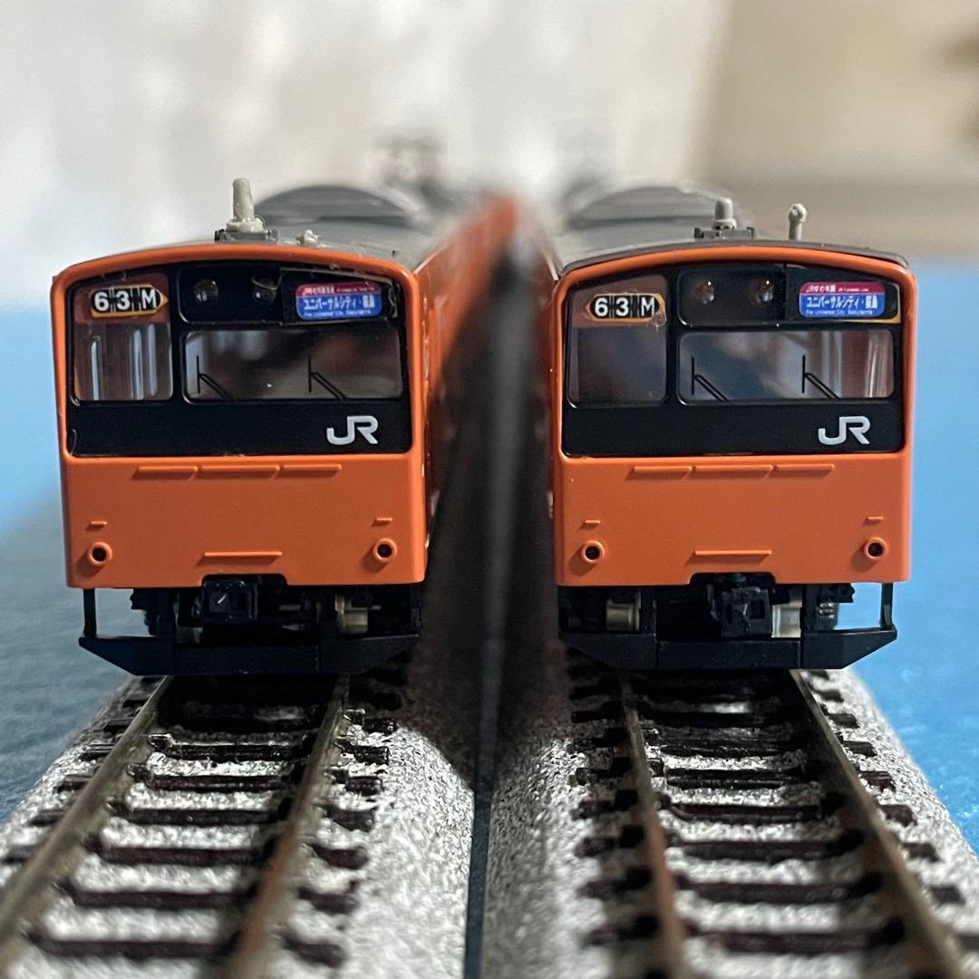 【4657】Nゲージ グリーンマックス 201系 8両キット M車両有