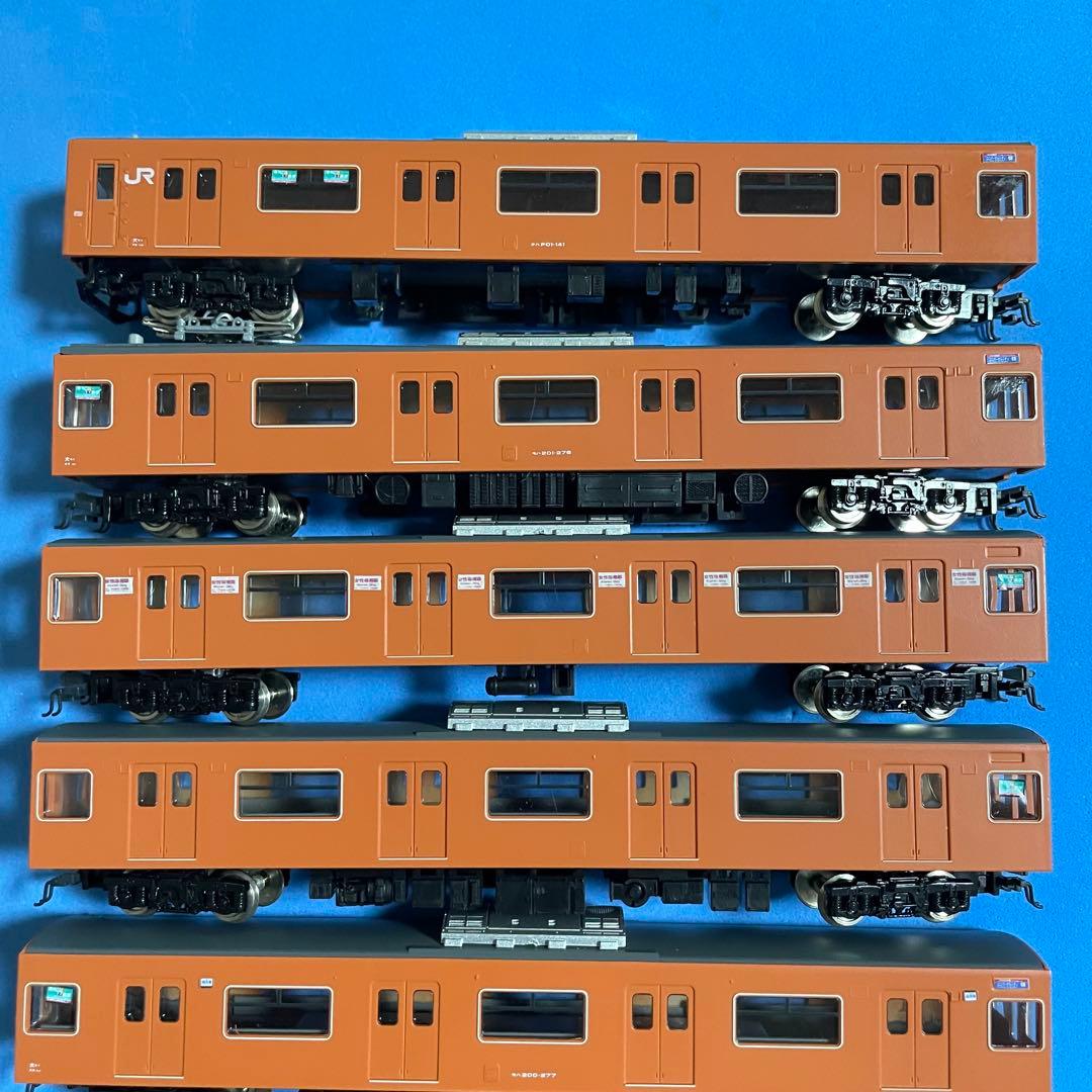 【4657】Nゲージ グリーンマックス 201系 8両キット M車両有