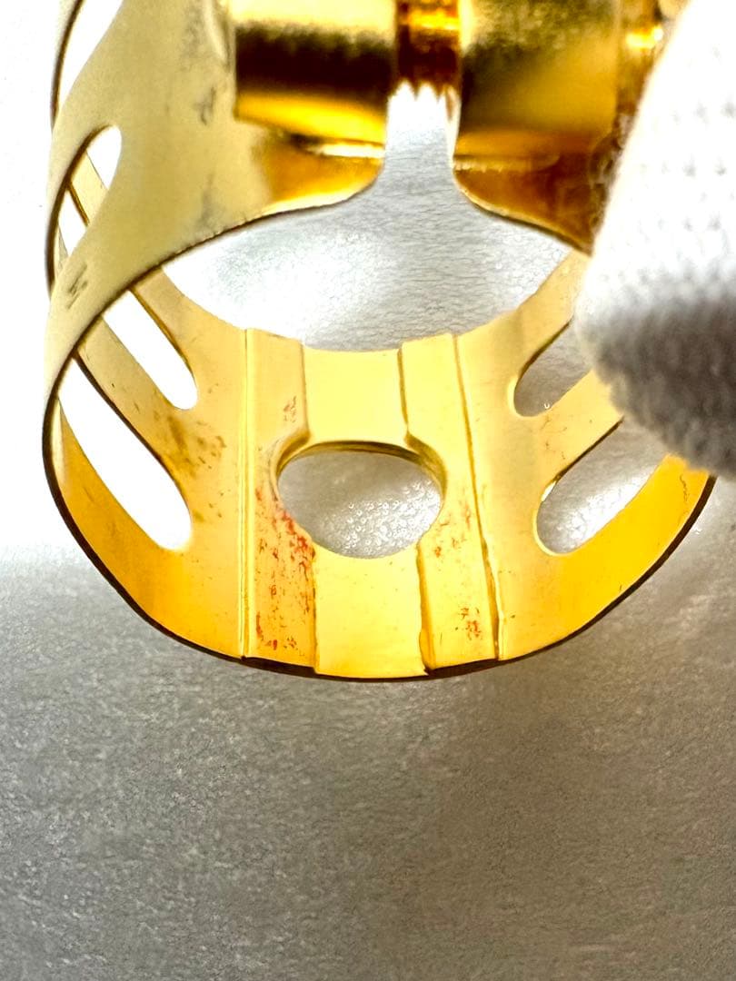 ウッドストーン リガチャー アルトサックス メイヤー サテン②