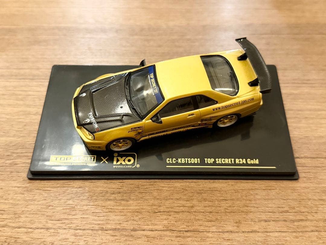 新品 希少！日産 GTR トップシークレットR34 東京オートサロン 2026