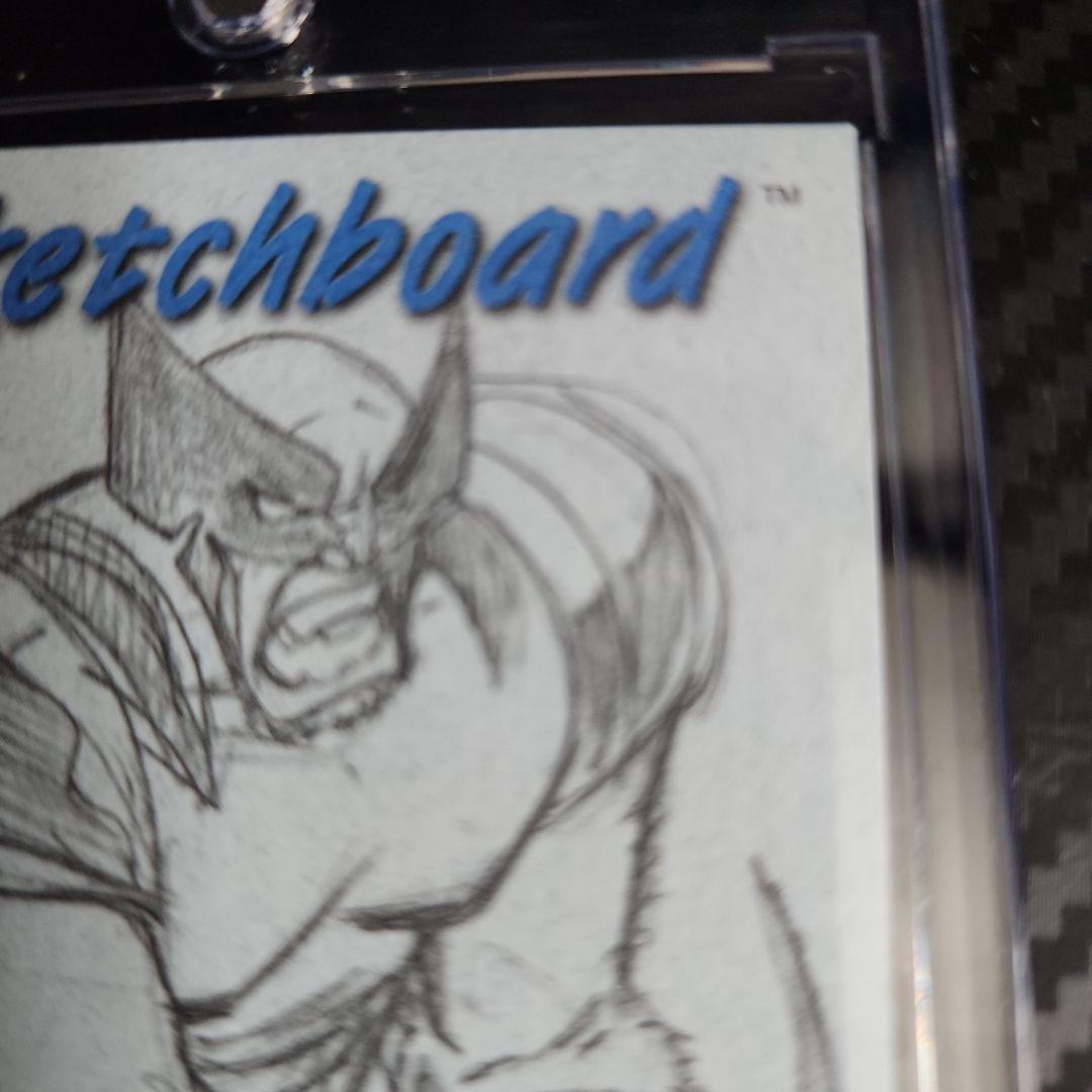 1998　skyBox　Sketchboard　blue　ウルヴァリン　青