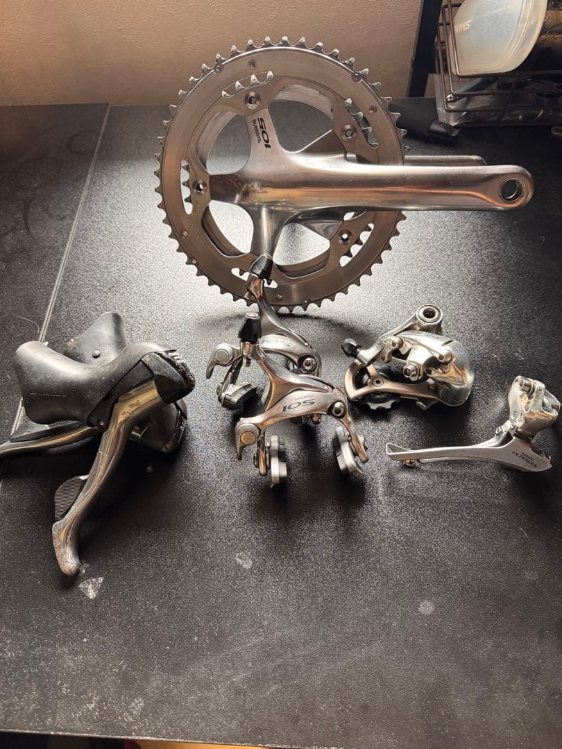 値下げ交渉大歓迎　SHIMANO 105 5600+6600系 コンポーネント