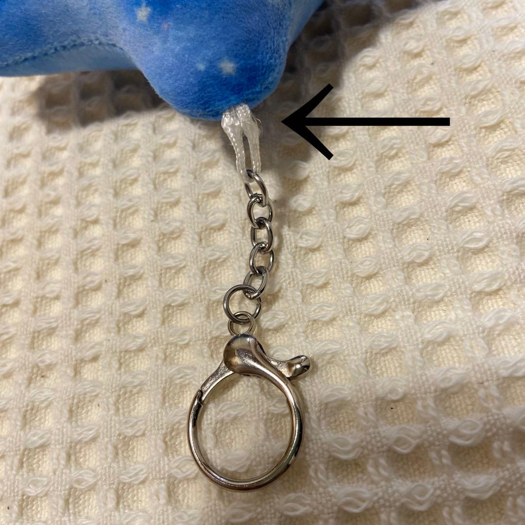 大阪万博　アメリカ館パビリオンマスコットキーホルダー　スパーク⭐︎EXPO2025