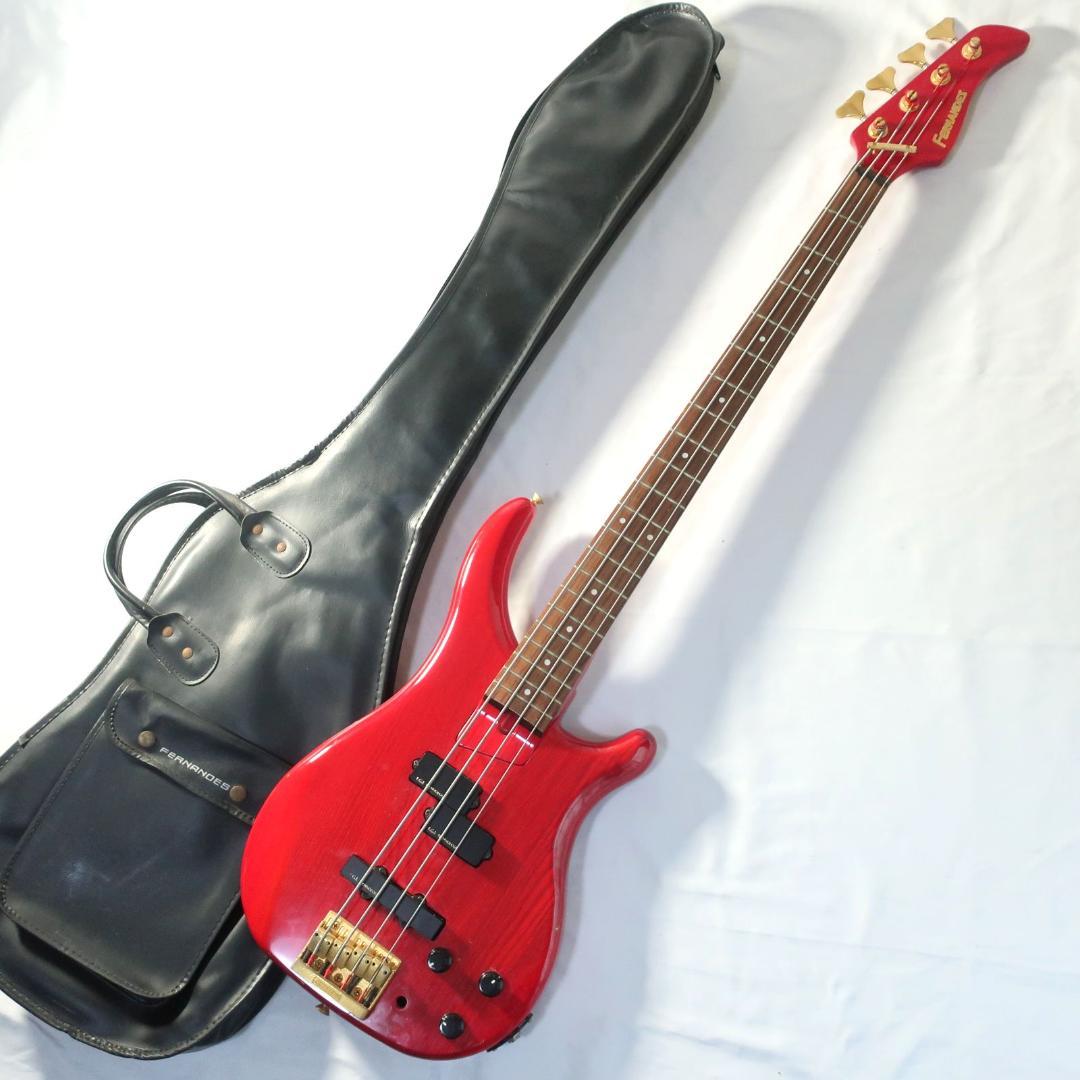 FERNANDES リボルバー エレキベース 純正ケース付 GOTOHペグ装備