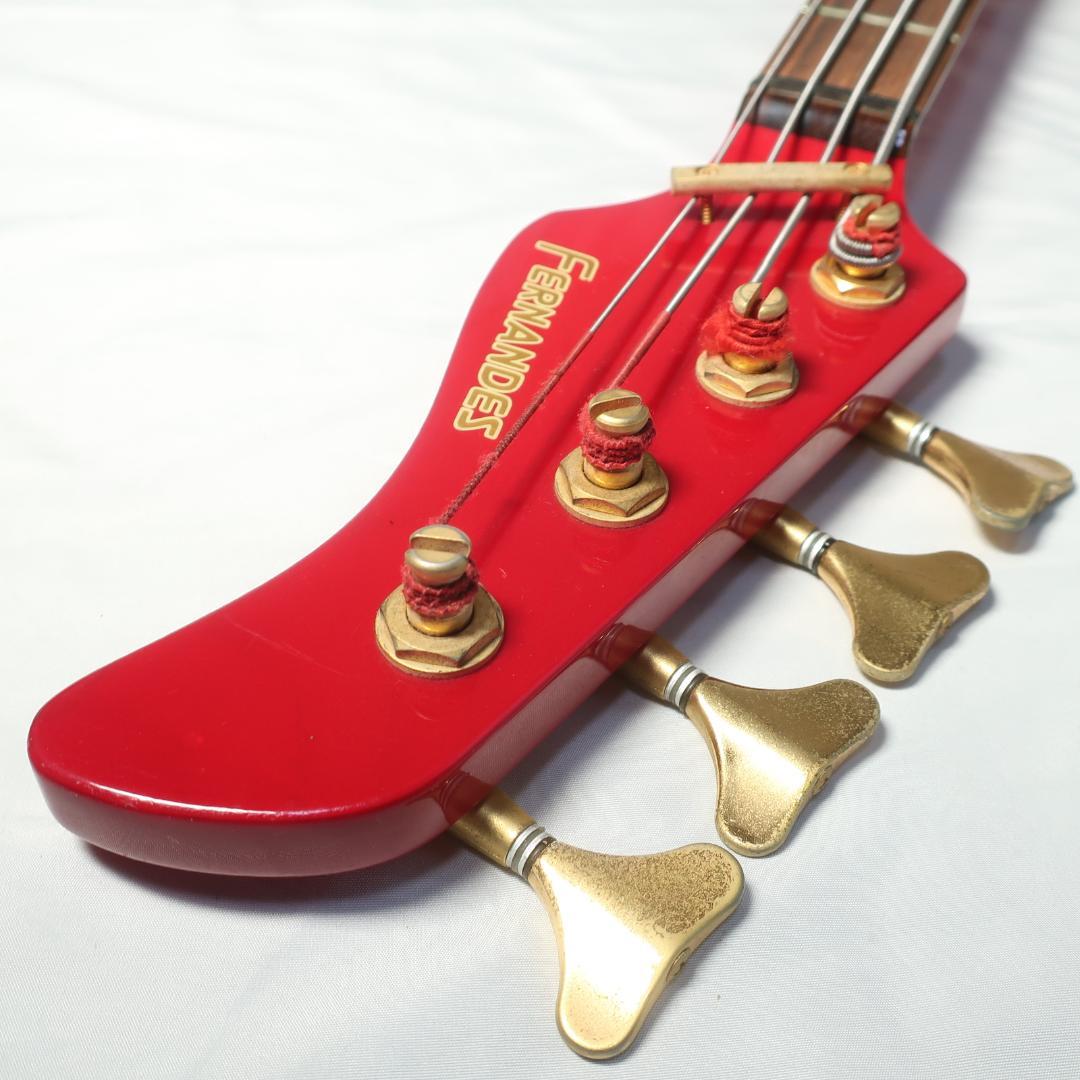 FERNANDES リボルバー エレキベース 純正ケース付 GOTOHペグ装備