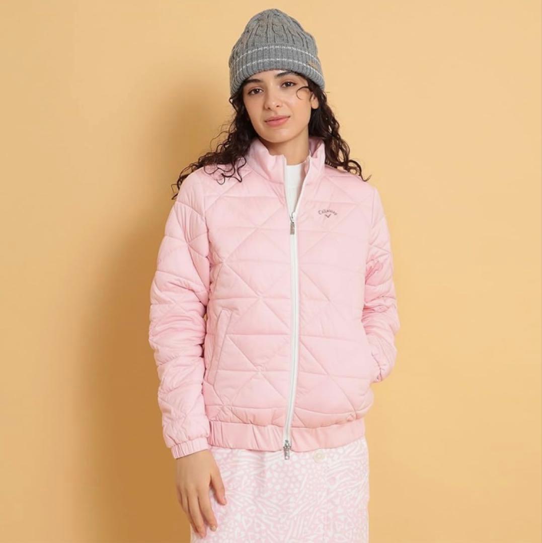 キャロウェイ ゴルフウェア レディース 中綿ジャケット、ブルゾン 未使用タグ付L