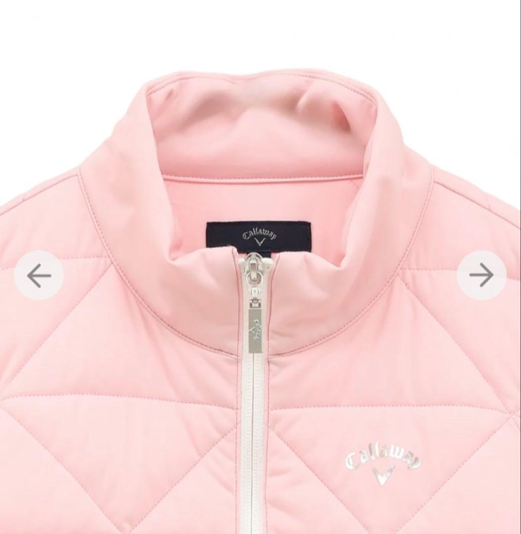 キャロウェイ ゴルフウェア レディース 中綿ジャケット、ブルゾン 未使用タグ付L