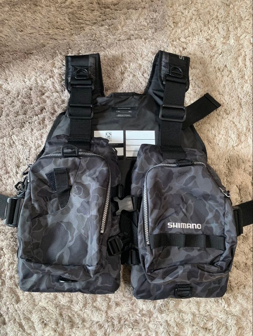 シマノ　VF-068T ゲームベストライト F グレーダックカモ