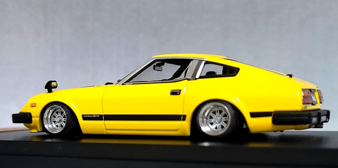 1/43　フェアレディZ改　130Z　SSRマークⅢ　アルミ製　深リム