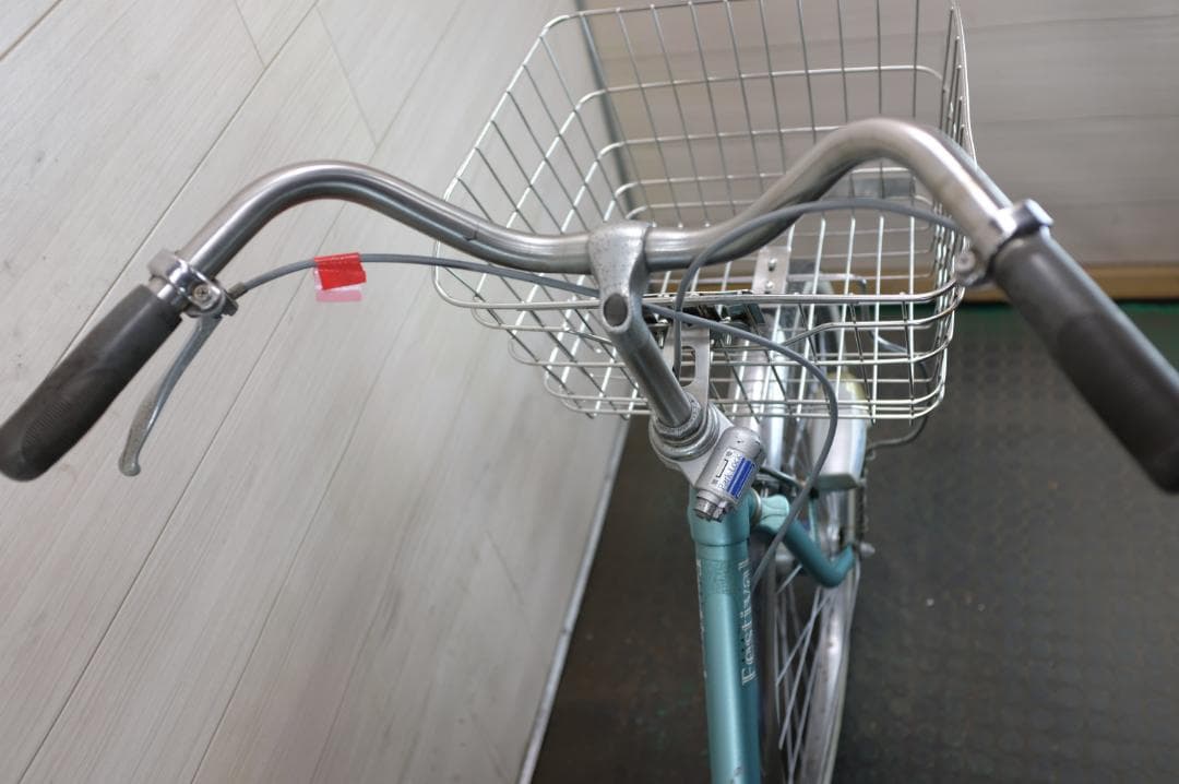 ブリヂストン製　軽快車　24インチ　シングル　ライト