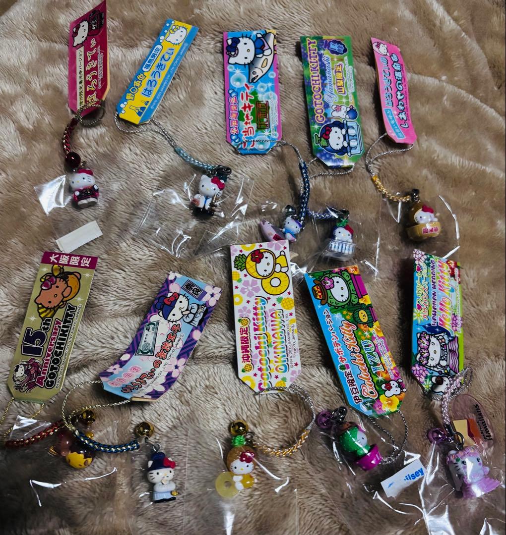 た*ぽ様 ご当地ハローキティ 根付け　大量まとめ売り　ストラップ チャーム　18