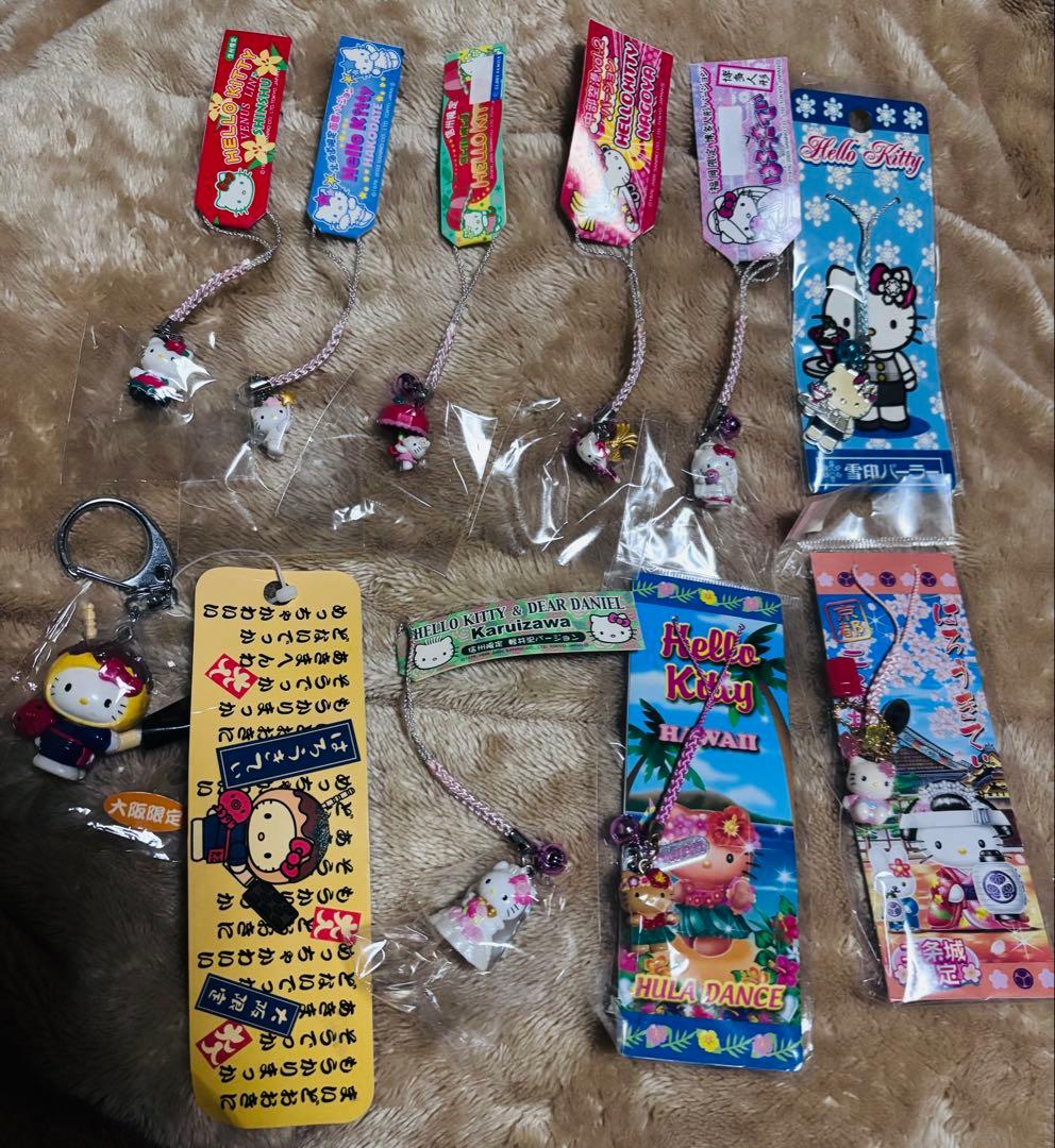 た*ぽ様 ご当地ハローキティ 根付け　大量まとめ売り　ストラップ チャーム　18
