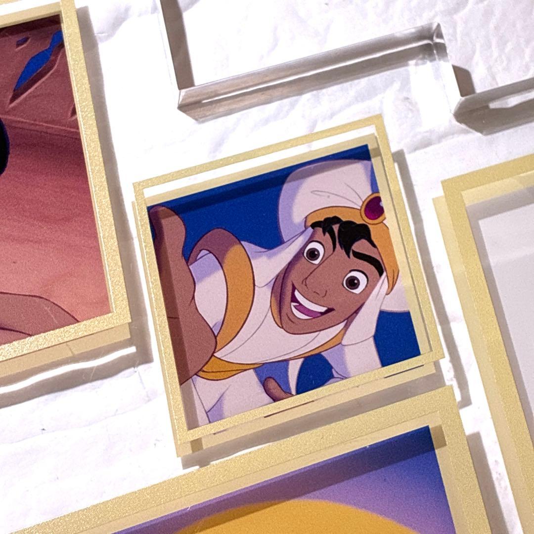 ディズニープリンセス展アクリルアート　３点まとめ売り