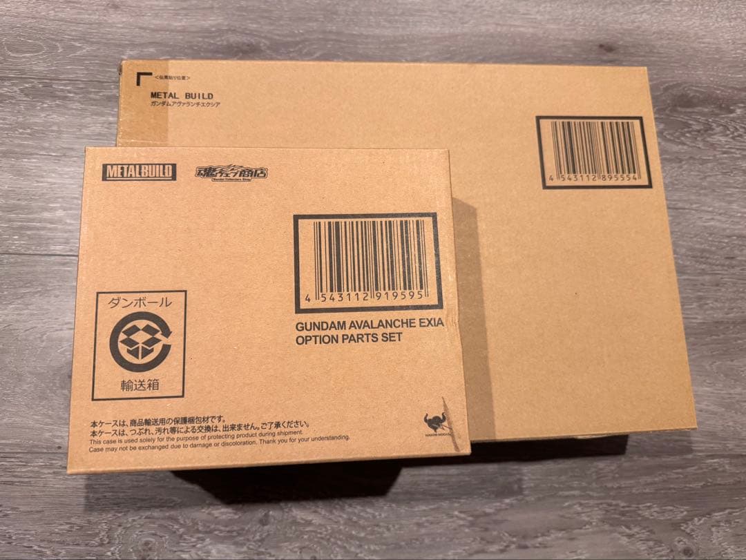 【新品】L BUILD ガンダム アヴァランチエクシア・オプションセット
