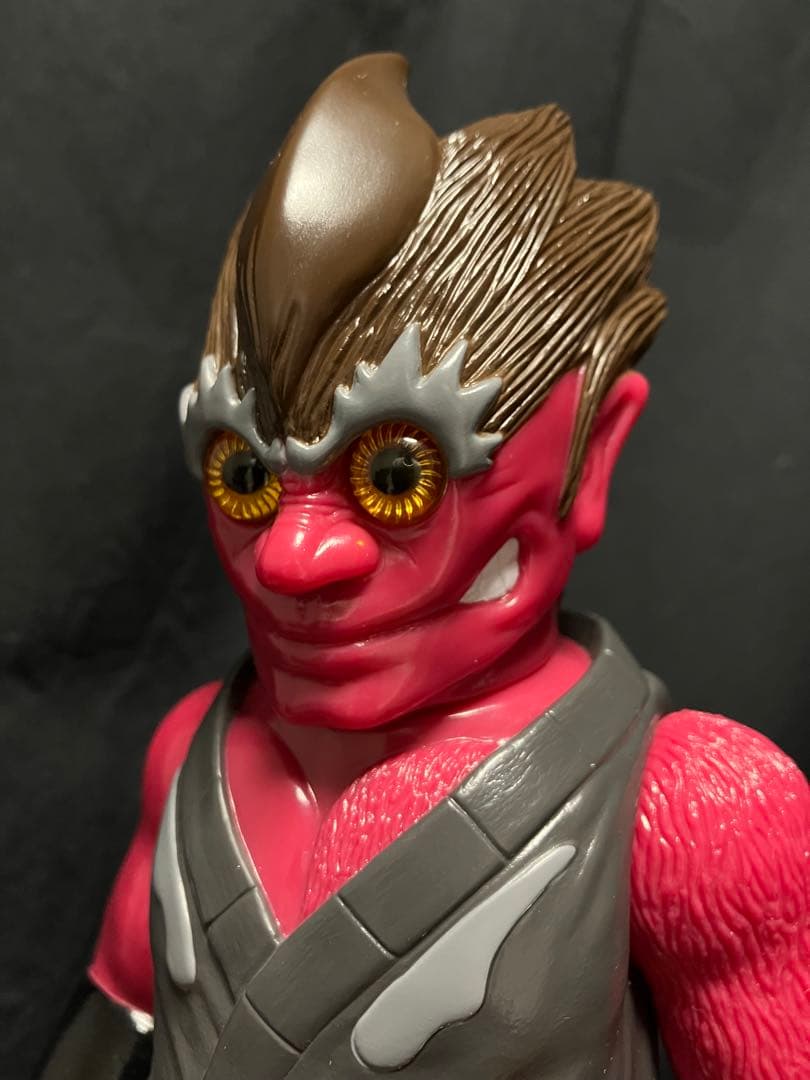 REALHEAD リアルヘッド 真頭さん あずき色成形