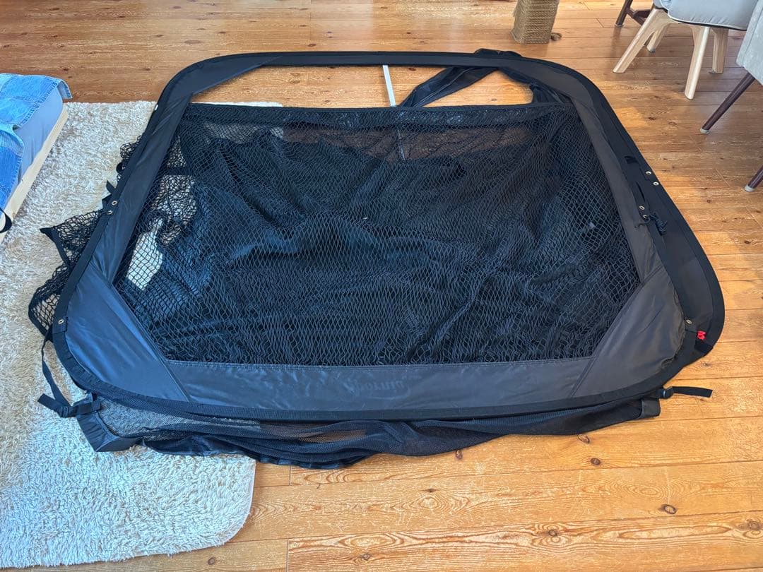 Spornia ゴルフ練習用ネット レギュラーサイズ　黒