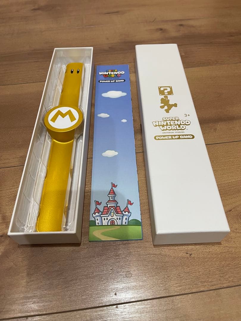USJ Super Nintendo World パワーアップバンド限定ゴールド