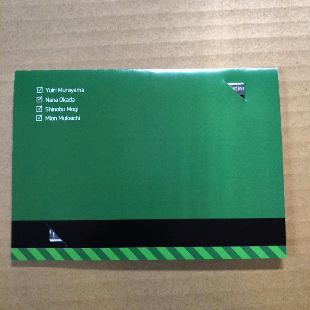 AKB48 直筆サイン入り チェキ 台紙付き メンズビオレ ゆうなぁもぎおん