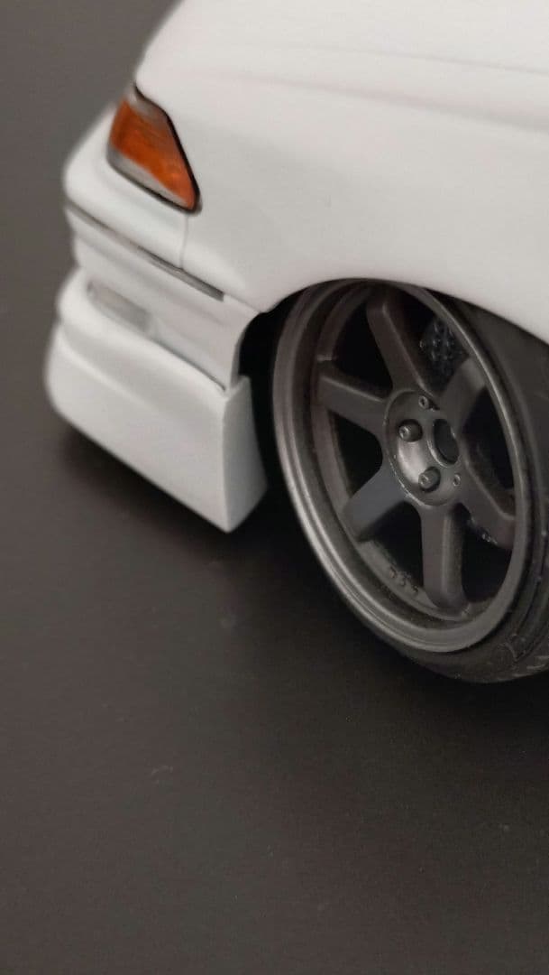 アオシマ1/24 JZX100 マークII プラモデル 完成品