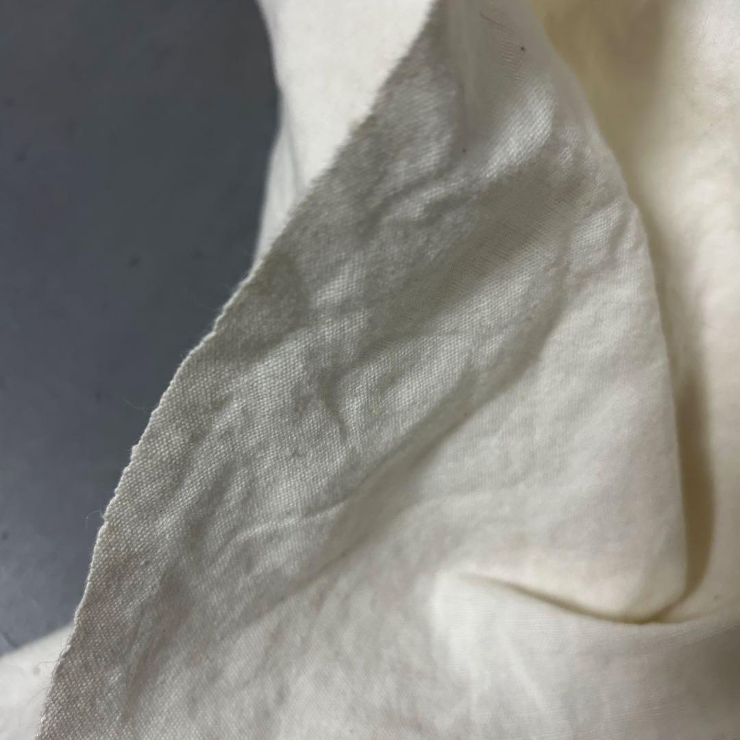 ヴィンテージ　リネン＆コットン大判クロス　約110×180 ブロカント　蚤の市