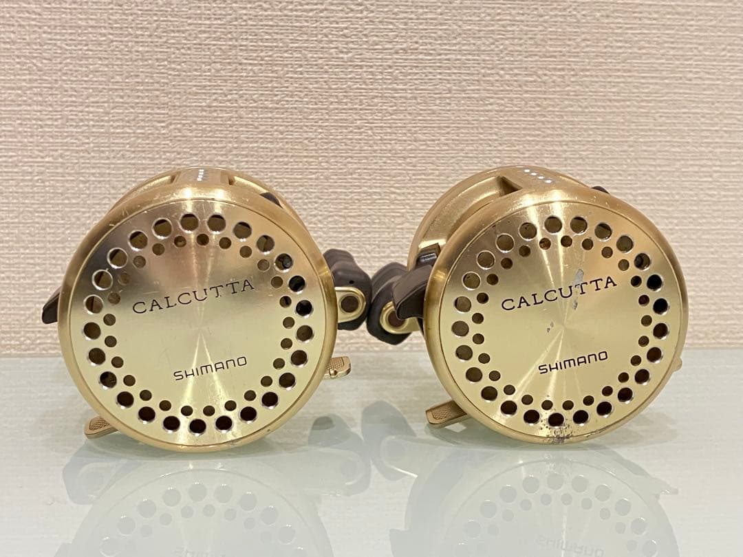 2台セット！シマノ　カルカッタ101XT ベイトリール　機関良好