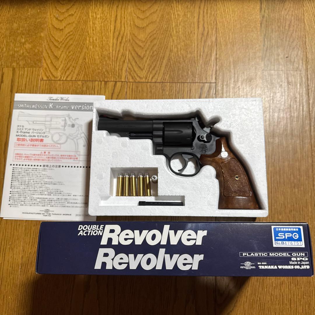 モデルガン タナカ M19Ver3 4インチ