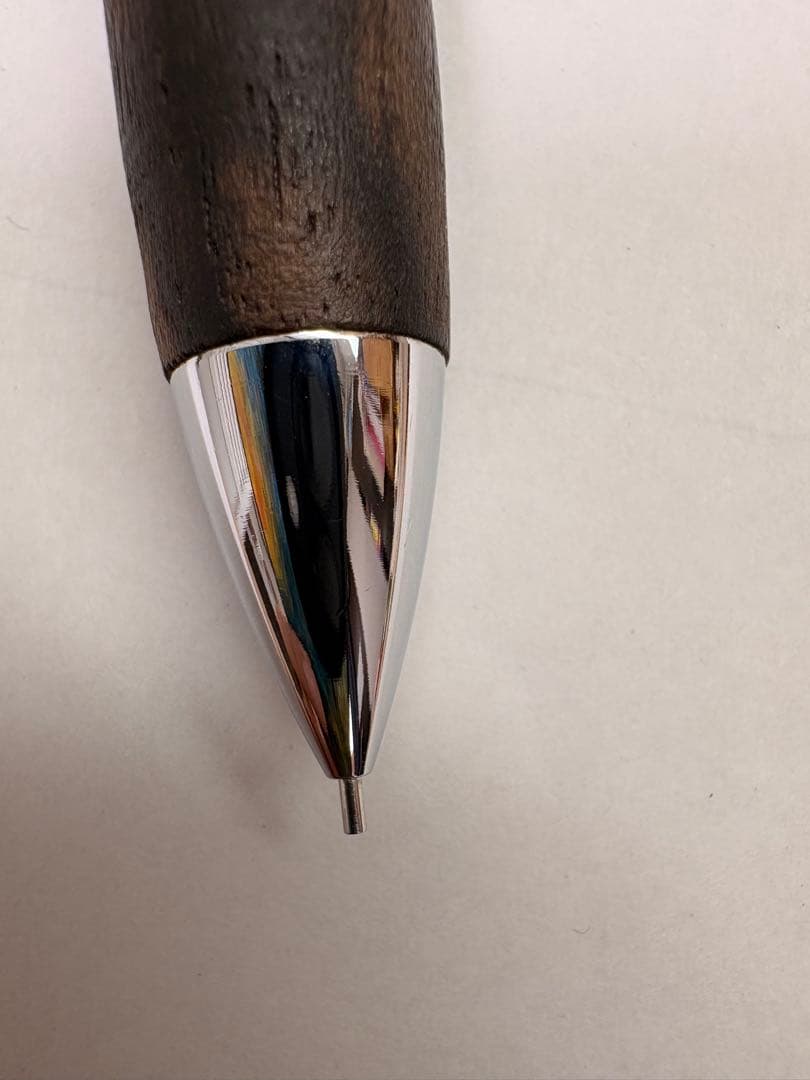 ✨️極美品✨ こぶた工房 極上黒柿孔雀杢 無研磨0.5mm 定価28000円