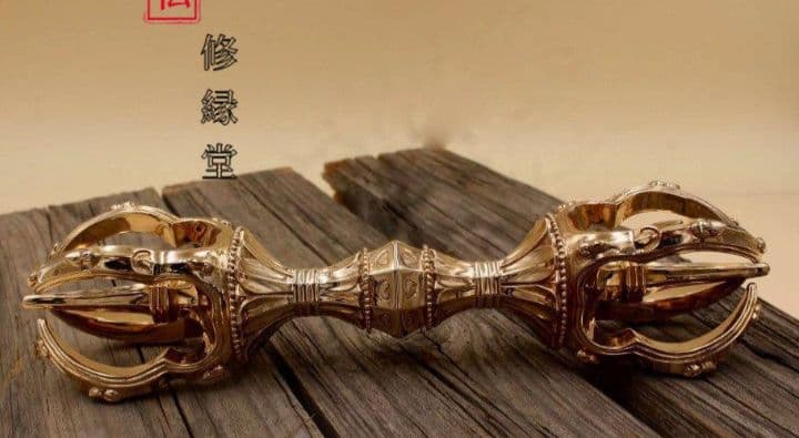【修縁堂】仏教法具 五鈷杵 寺院用仏具 密教法具 金剛杵