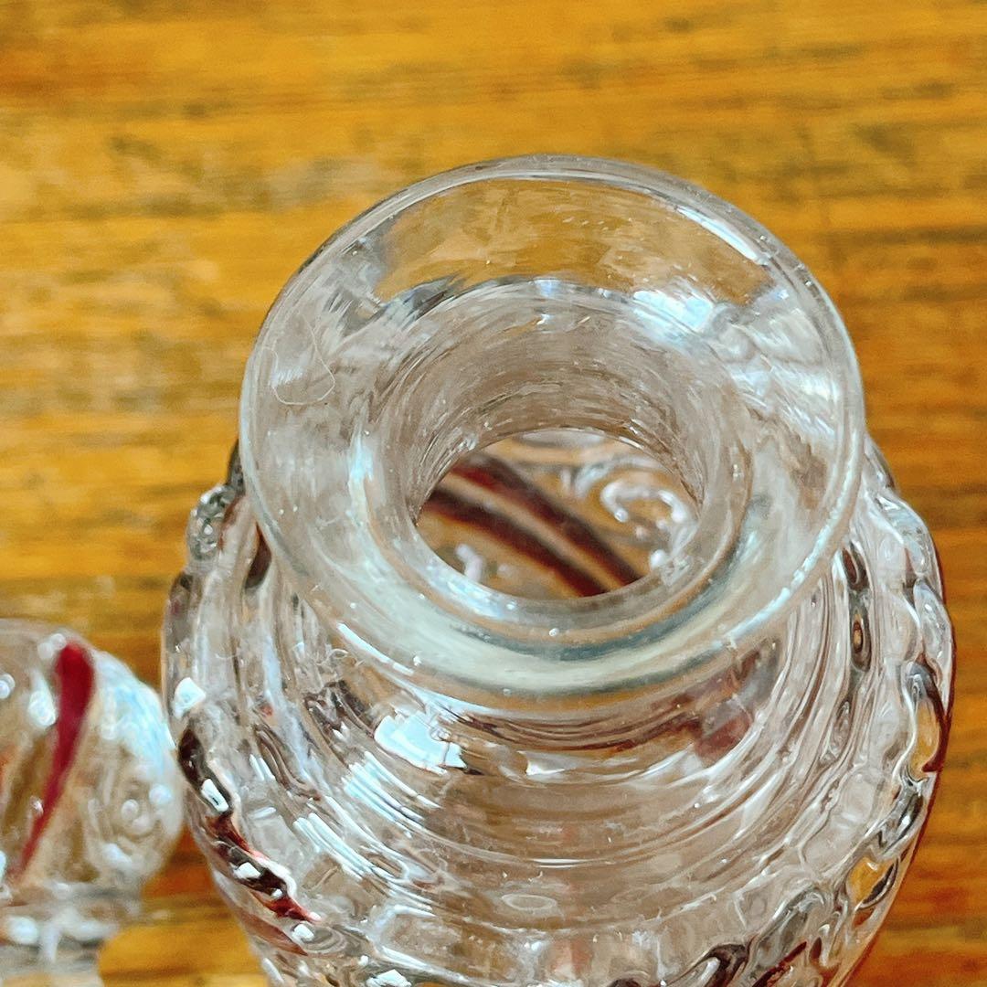 ポルティユー　ガラスのパフュームボトル