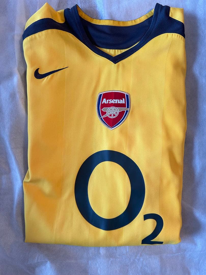 正規品　05-06アーセナル　アンリ　アウェイユニフォーム