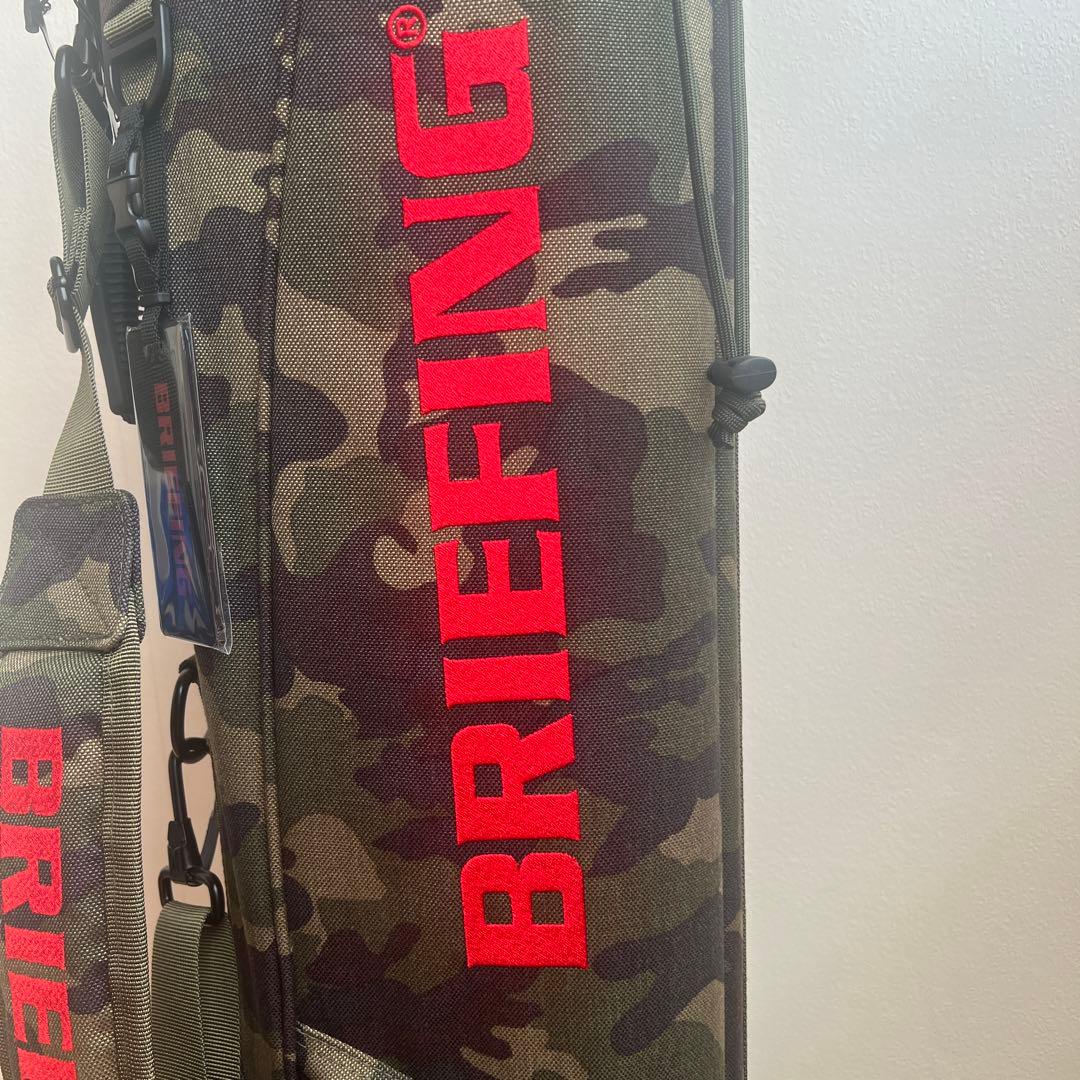 新品ブリーフィング ゴルフ サンデーバッグ キャディバッグ グリーンカモ