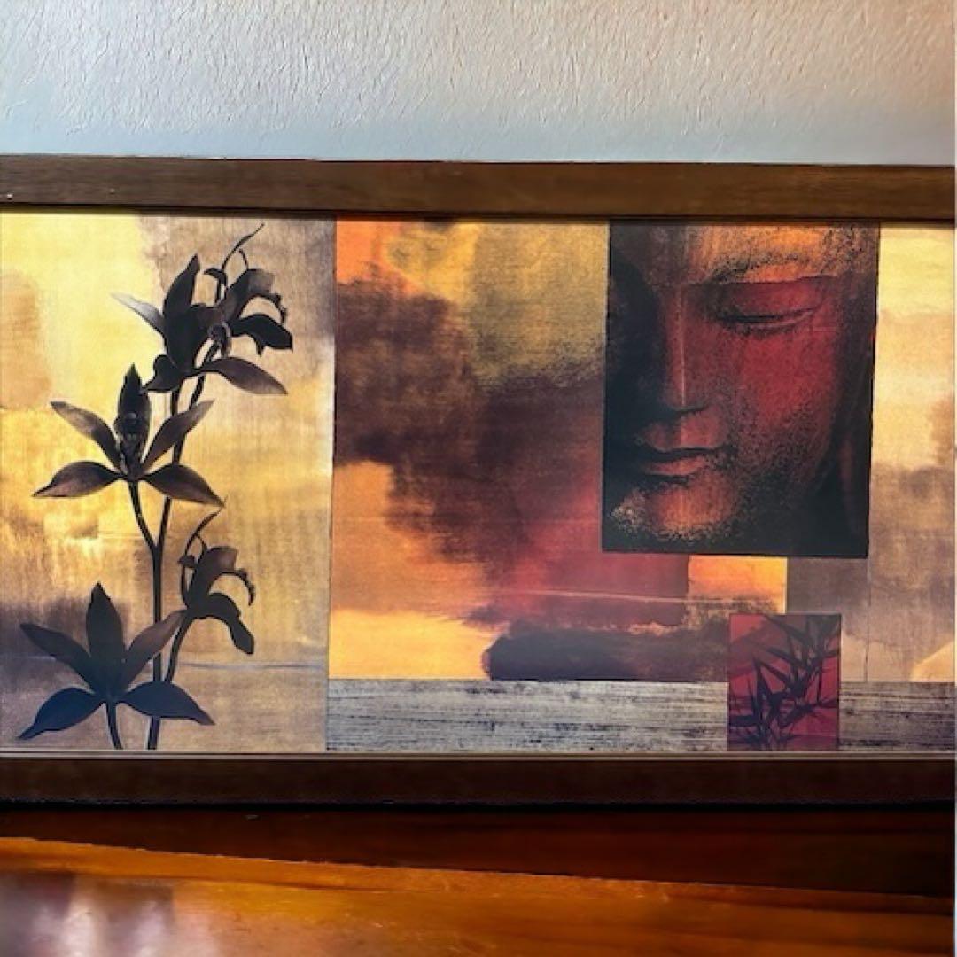 日本画　絵画　仏陀　Buddha アジアン　値下げ