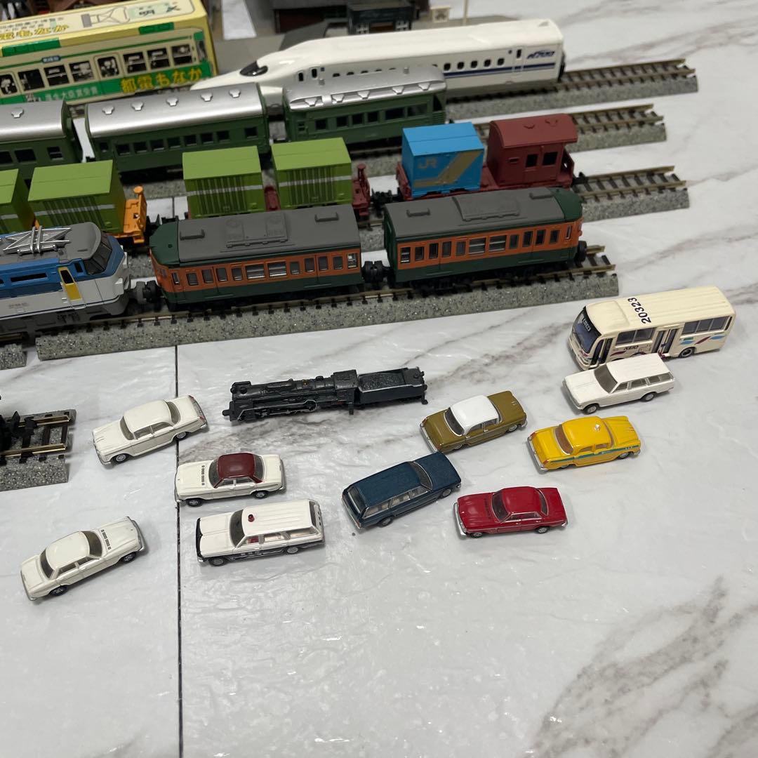 Bトレインショーティー Nゲージ鉄道模型セット多数の車両と付属品