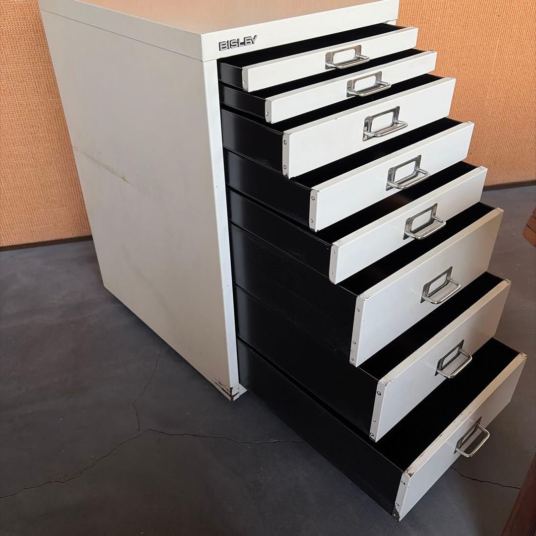 や*ど様 BISLEY（ビスレー）A3 8段キャビネット 中古 C 送料込み