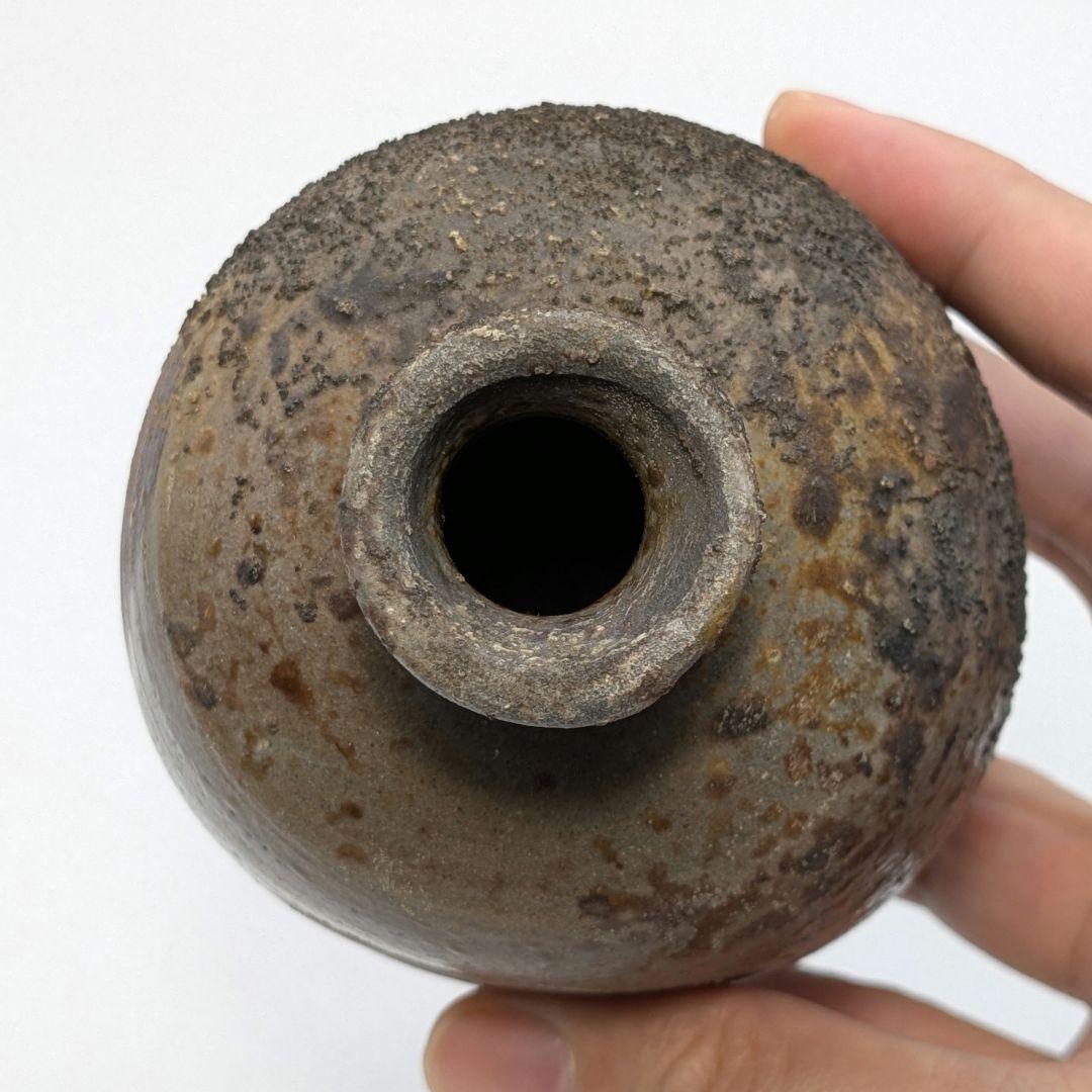 備前焼 窯変徳利 とっくり 酒器 食器 灰被り 花器 フラワーベース 一輪挿し