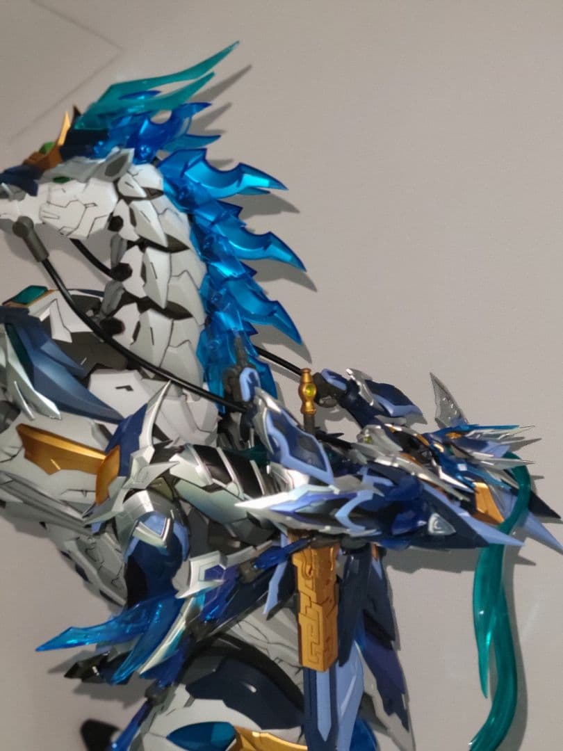 フ*チ様 「完成品」摩動核 天佑星 龍胆虎将 趙雲 玉蘭白龍駒