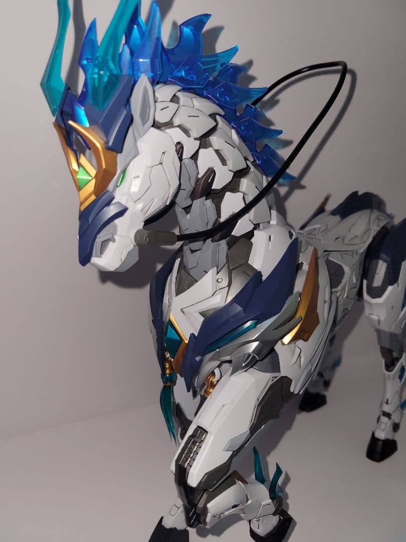 フ*チ様 「完成品」摩動核 天佑星 龍胆虎将 趙雲 玉蘭白龍駒