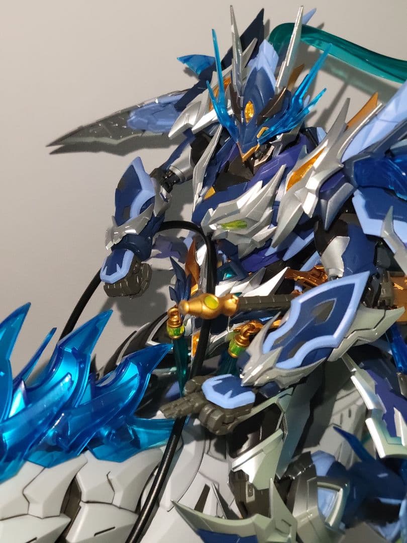 フ*チ様 「完成品」摩動核 天佑星 龍胆虎将 趙雲 玉蘭白龍駒