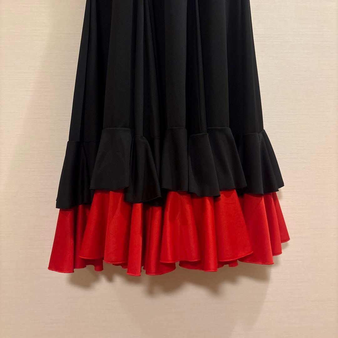 イベリア　フラメンコ　レッスン用ファルダ