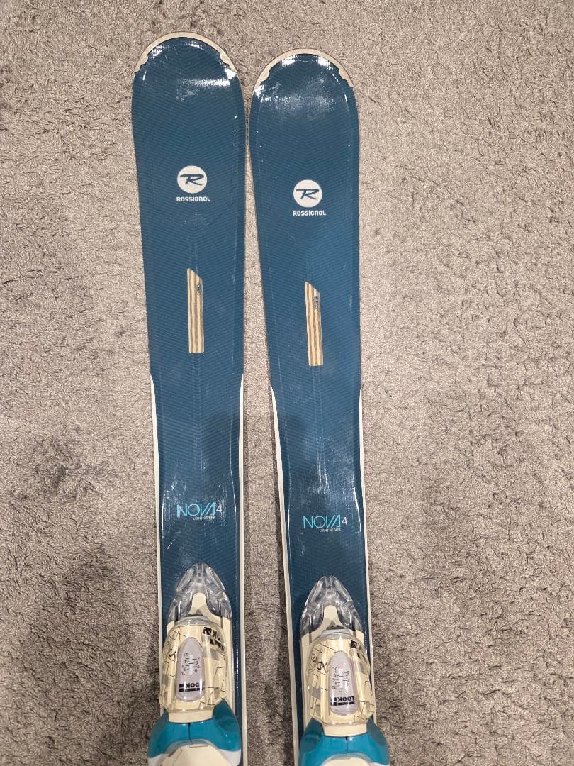 最終値下【中古】RossignolNOVA4/ビンディングLOOKサイズ146㌢