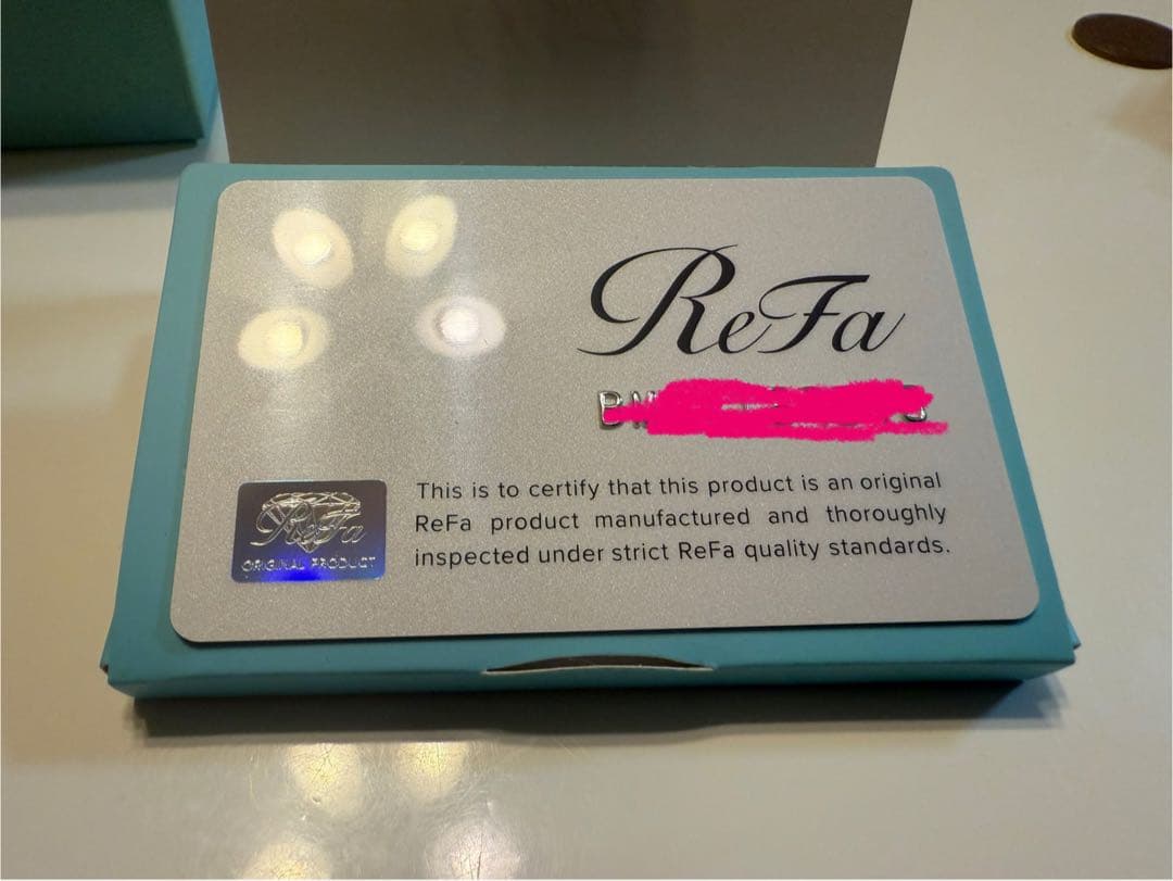 新品　ReFa リファ シャワーヘッド ファインバブルS