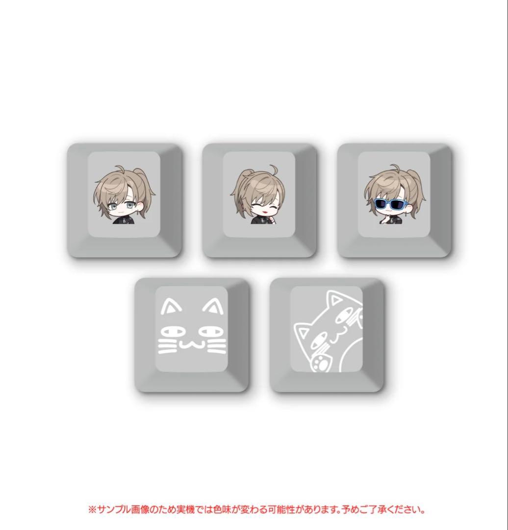 ふもコレ×にじさんじコラボ 叶マウスパッド＆叶キーボード＆叶キーキャップ