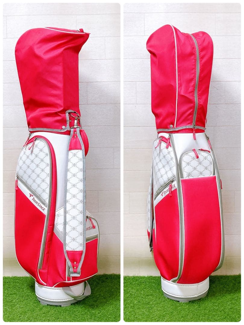 4.初心者オススメ　ゴルフクラブ　レディースセット　12本　ツアーステージ