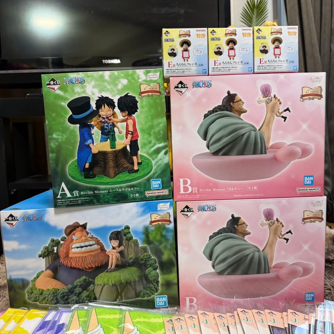 一番くじ ワンピース ドラマティックメモリーズ A賞 B賞 C賞 まとめ売り