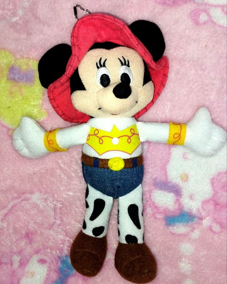【超〜激レア‼️】トイストーリー　ジョシー衣装　ミニーマウス　ぬいぐるみ