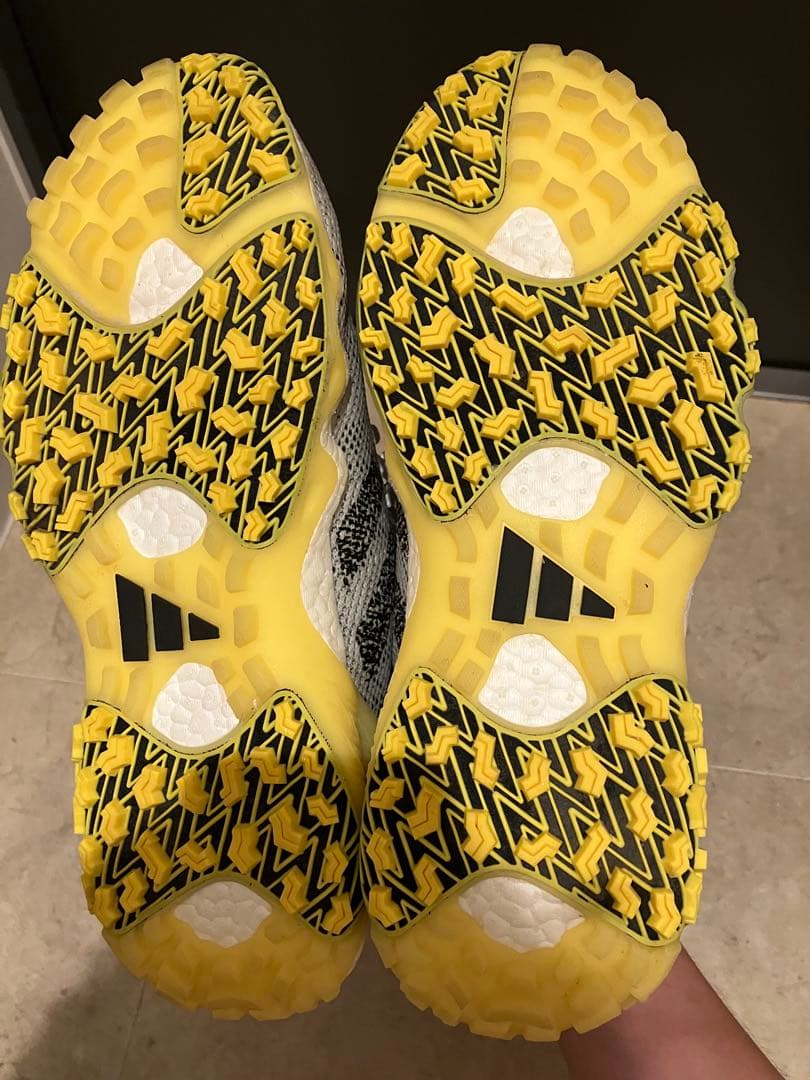adidas CODECHAOS 22ゴルフシューズ グレー/イエロー